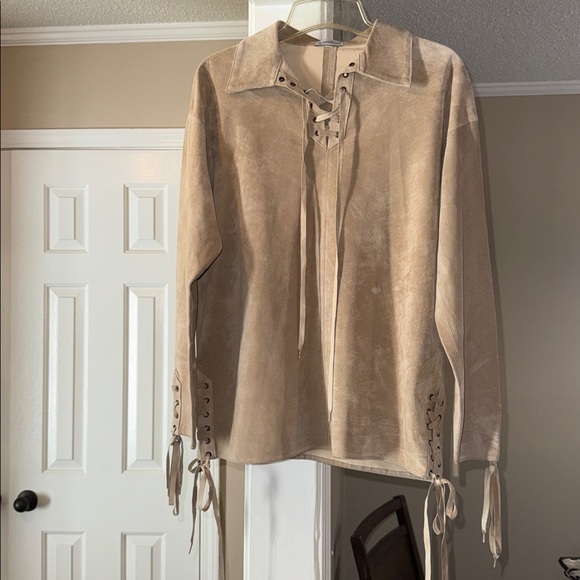 Westbury Suede Top - Picture 2 of 8